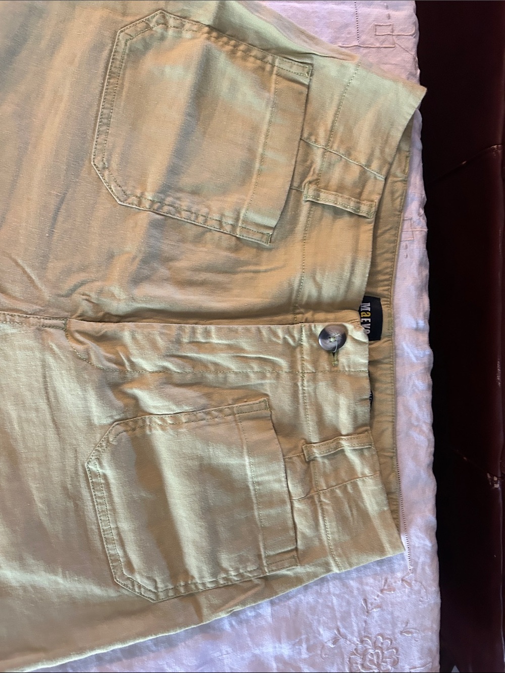 Maeve The Colette - Linen and viscose with 2%stretch sz 32 - Picture 7 of 11